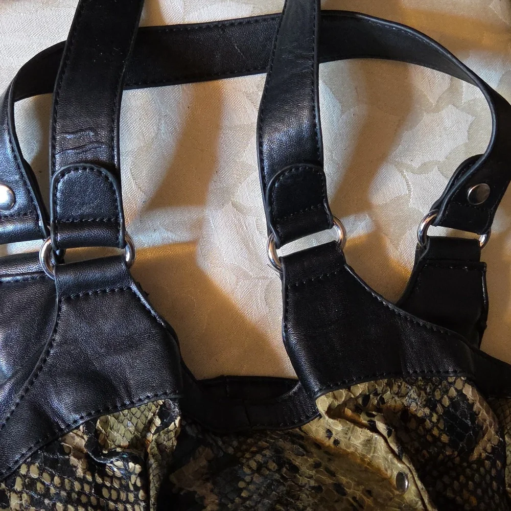 Style & Co. Snakeskin Print Bag